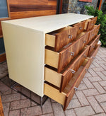RESTORED Mid Century Modern Rosewood Dresser & Armoire by Roger Rougier 10