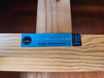 REFINISHED Danish MCM Teak Table Draw Leaf Surfboard Shape by DYRLUND 59
