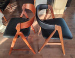 2 RESTORED REUPHOLSTERED Danish MCM Teak Armchairs by Th. Harlev #205 12