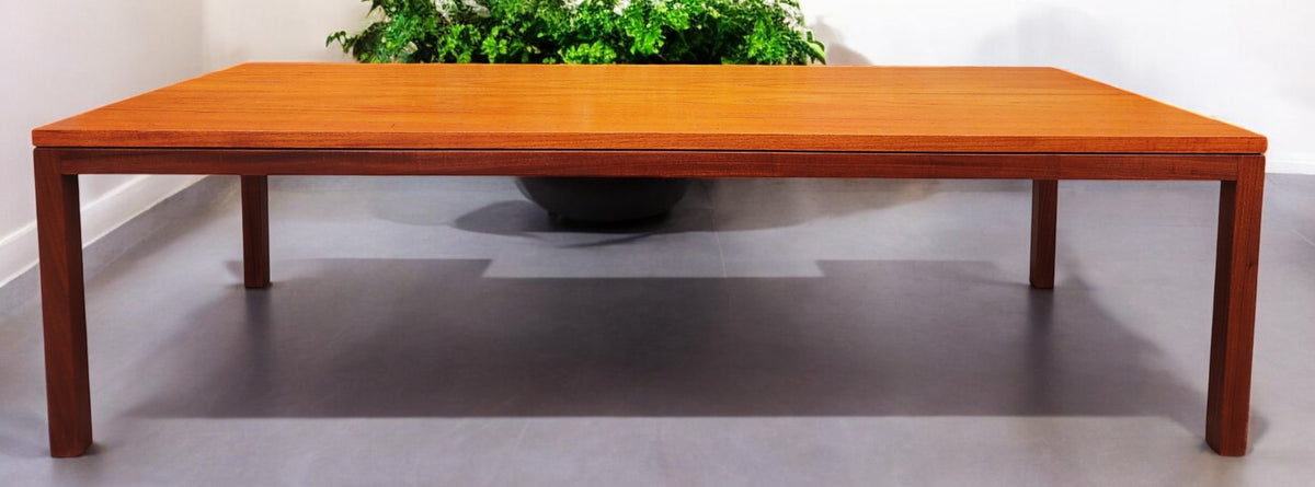 REFINISHED Mid Century Modern Teak Coffee Table by Reff
