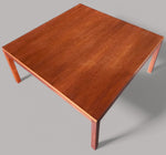 REFINISHED Mid Century Modern Teak Coffee Table Square by Reff 1