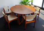 Danish MCM Teak Table by P.Hvidt & O.Mölgaard-Nielsen & 6 chairs by Finn Juhl for France & Søn 3