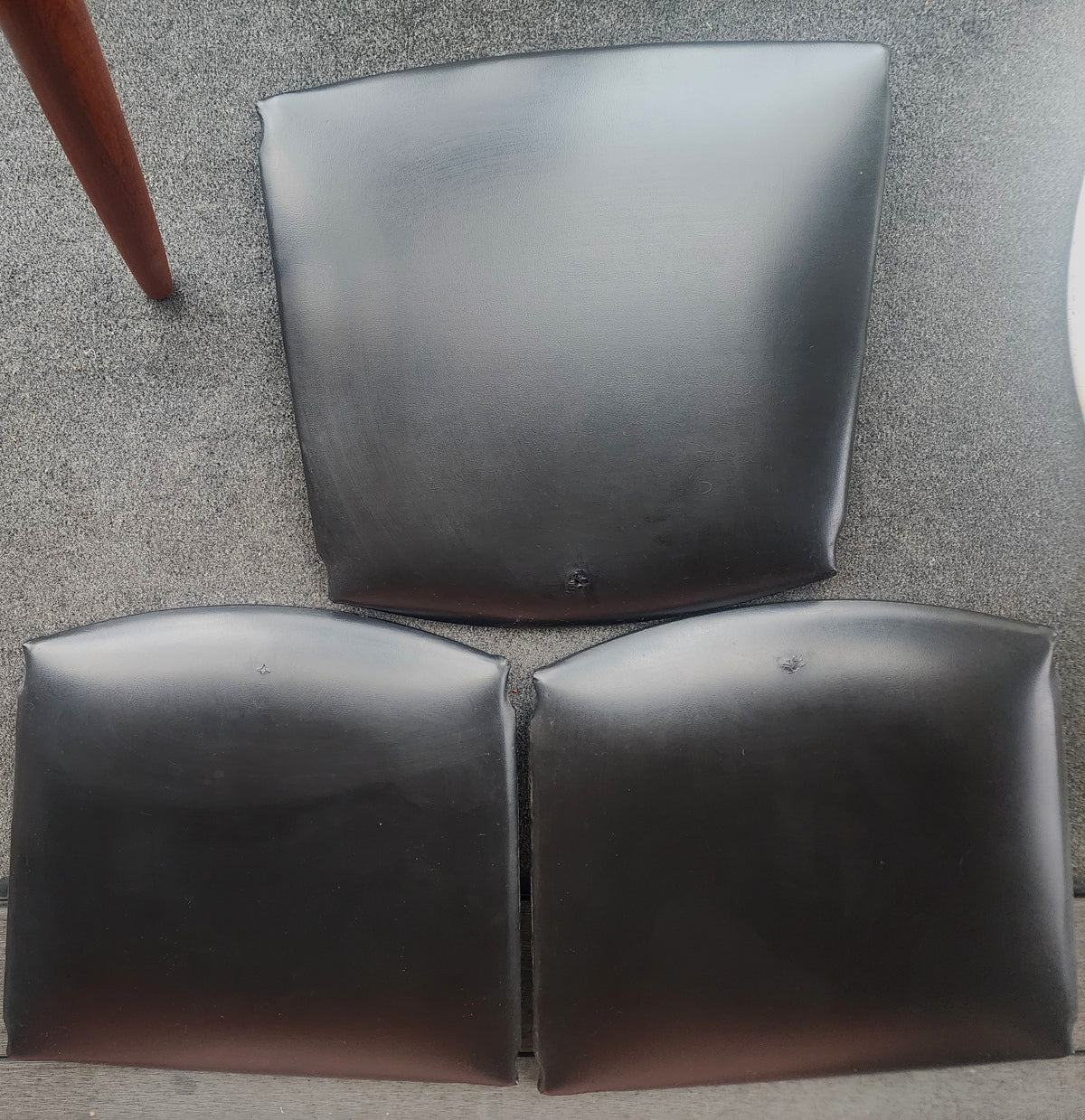 4 RESTORED Danish Mid Century Modern Kai Kristiansen Teak Chairs, Model 31