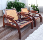 REFINISHED will get NEW CUSHIONS MCM Adrian Pearsall Lounge Chairs # 1209C 11