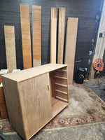 REFINISHED MCM Teak Bed King w Floating Nightstands 11