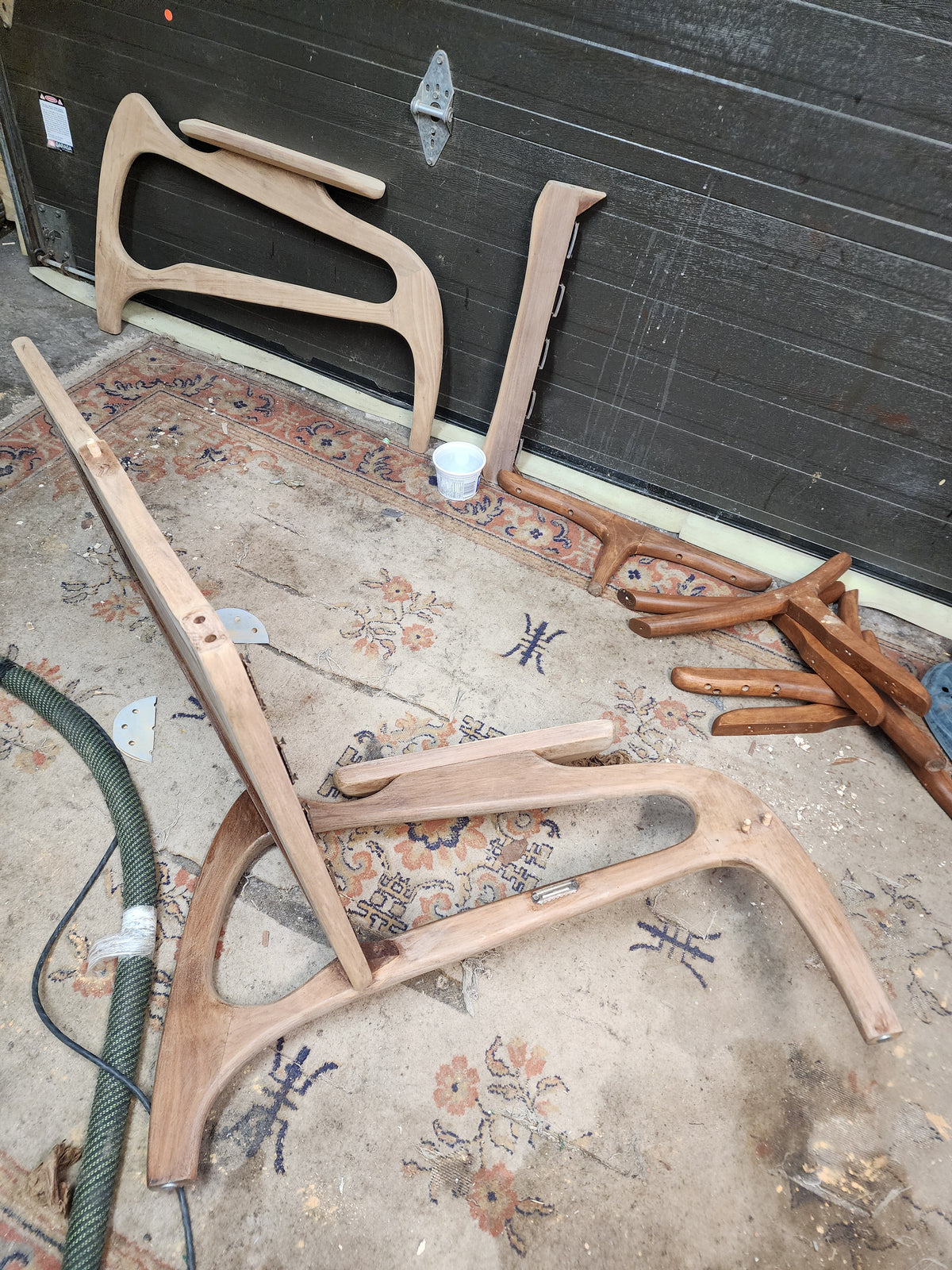 REFINISHED MCM Adrian Pearsall Lounge Chair # 1209C will get New Cushions