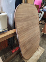 REFINISHED Danish MCM Rosewood Table w 2 Leaves by N. Møller 53