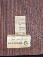 REFINISHED MCM Kroehler Sectional Sofa w Armchair & Games Table, incl. New Cushions 12