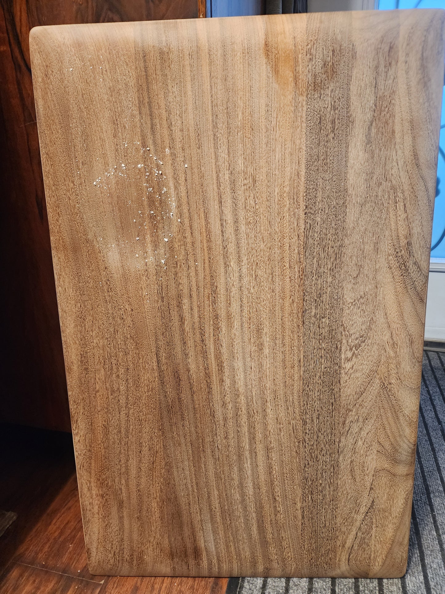 2 REFINISHED MCM SOLID Teak Accent Tables with Shelves by Imperial