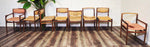 Choose Fabric! 8 RESTORED Danish Mid Century Modern Rosewood Chairs by SAX 3