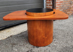 REFINISHED Mid Century Modern Teak Martini Cocktail Table by RS Associates 6