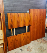 REFINISHED Danish MCM Teak Draw Leaf Table by H. Kjaernulf  54