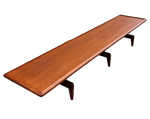 REFINISHED Mid Century Modern Teak Cocktail /Coffee Table or Bench 98