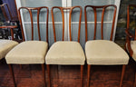 REFINISHED Mid Century Modern Walnut Table w 3 Leaves 61