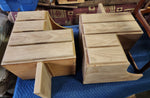 REFINISHED Danish MCM Teak Bed w Nightstands Queen by Komfort 14