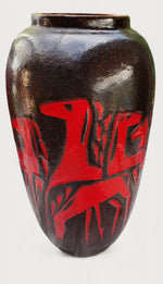 Large Mid Century Modern Floor Vase 