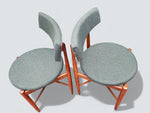 REFINISHED MCM Teak Extension Table & 6 REUPHOLSTERED chairs by G Plan 5