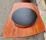 REFINISHED Mid Century Modern Teak Martini Cocktail Table by RS Associates 8