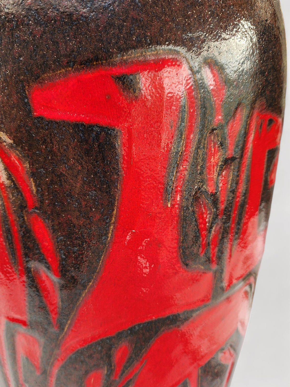 Large Mid Century Modern Floor Vase 