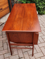 Coming***REFINISHED Danish MCM Teak Desk with Bookcase Back by Gunnar Nielsen for Tibergaard 13