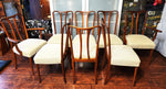 REFINISHED Mid Century Modern Walnut Table w 3 Leaves 61