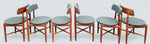 REFINISHED MCM Teak Extension Table & 6 REUPHOLSTERED chairs by G Plan 3