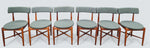 REFINISHED MCM Teak Extension Table & 6 REUPHOLSTERED chairs by G Plan 13