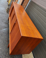 REFINISHED Danish Mid Century Modern Teak Sideboard by Gunni Omann 79