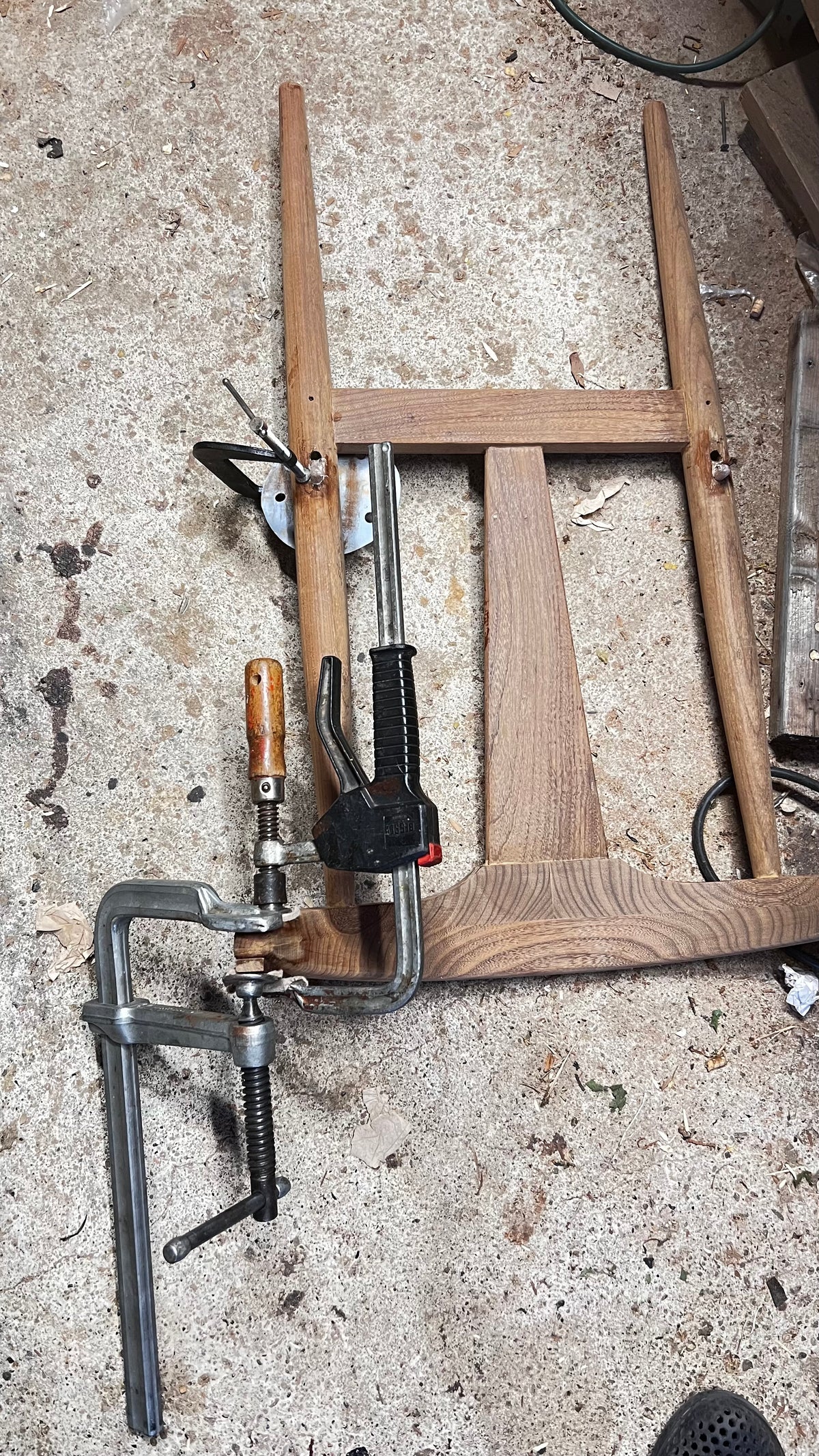 6 REFINISHED will be REUPHOLSTERED Danish MCM Cowhorn Teak Chairs