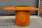 REFINISHED Mid Century Modern Teak Martini Cocktail Table by RS Associates 10