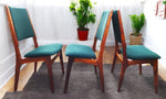 Choose Fabric! 6 RESTORED Danish Mid Century Modern Brazilian Rosewood Chairs 7
