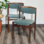 Choose Fabric! 8 RESTORED Danish Mid Century Modern Rosewood Chairs by SAX 9