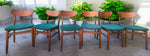 6 RESTORED Danish Mid Century Modern Teak Chairs 14