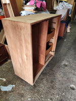 REFINISHED Mid Century Modern Teak Compact Wardrobe or Tall Dresser 8