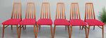 RESTORED Danish MCM Teak Eva Dining Chairs by Niels Kofoed 2