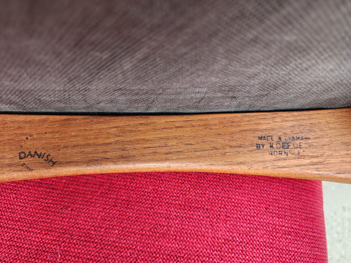 RESTORED Danish MCM Teak Eva Dining Chairs by Niels Kofoed
