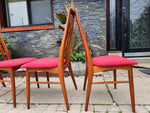 RESTORED Danish MCM Teak Eva Dining Chairs by Niels Kofoed 11