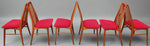 RESTORED Danish MCM Teak Eva Dining Chairs by Niels Kofoed 1