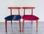 4 REFINISHED Danish MCM Teak Chairs by Arne Hovmand-Olsen for Mogens Kold, will be REUPHOLSTERED 5