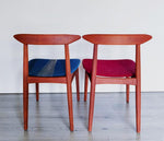 4 REFINISHED Danish MCM Teak Chairs by Arne Hovmand-Olsen for Mogens Kold, will be REUPHOLSTERED 6