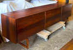 REFINISHED Danish MCM Brazilian Rosewood Sideboard MK-511 by Arne Hovmand-Olsen 94.5