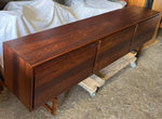 REFINISHED Danish MCM Brazilian Rosewood Sideboard MK-511 by Arne Hovmand-Olsen 94.5