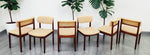 6 RESTORED Danish Mid Century Modern Chairs by Vamdrup 2