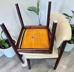 6 RESTORED Danish Mid Century Modern Chairs by Vamdrup 11