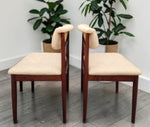 6 RESTORED Danish Mid Century Modern Chairs by Vamdrup 1