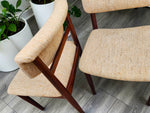 6 RESTORED Danish Mid Century Modern Chairs by Vamdrup 3