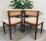 6 RESTORED Danish Mid Century Modern Chairs by Vamdrup 8
