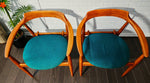 2 REFINISHED Danish Mid Century Modern Armchairs by A.Wahl Iversen, model ST 750 7