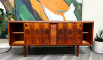 REFINISHED Danish Mid Century Modern Rosewood Sideboard 70