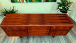 REFINISHED Danish Mid Century Modern Rosewood Sideboard 70